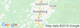 Roseburg map